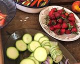Foto del paso 1 de la receta: Ratatouille diferente con verduras de mí huerta