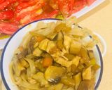Foto del paso 2 de la receta: Noodles de arroz con verduras y pollo marinado