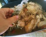Foto del paso 9 de la receta: Pollo y fideos salteados con caldo de sopa