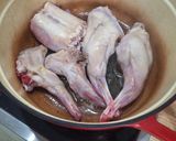 Une image de l'étape 1 de Lapin aux pruneaux.
