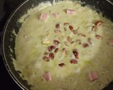 Foto del paso 8 de la receta: Pasta farfalle de limón con crema de mango y pesto de frutos secos