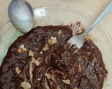 Foto del paso 1 de la receta: Brownie sin azúcar agregado ni edulcorante ni lácteos ni harina. Brownie saludable, rápido y fácil