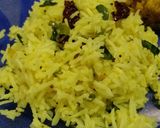 A picture of step 6 of Lemon Rice.