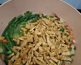 Foto langkah ke 4 dari resep Tumis Tempe Kacang Panjang.