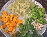A picture of step 1 of Fresh Amla and Turmeric Thecha (chutney).