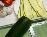 Cukkini tekercsek paradicsomszósszal recept fázis 1 fotója