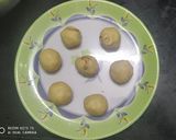 A picture of step 6 of Bengal Gram Laddu.