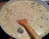 Foto del paso 4 de la receta: Sacchettini con salsa roquefort y setas