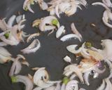 A picture of step 1 of Soya kathi rolls.