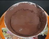 A picture of step 9 of Chocolatechip mountain lava cake.