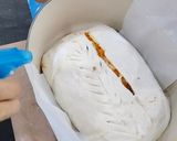 Gambar langkah 5 resipi Chicken Floss Sourdough Bread.