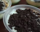 Foto langkah ke 4 dari resep Pandan cheese oreo cup.