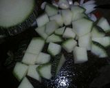 Foto del paso 1 de la receta: Zuchini en cubos