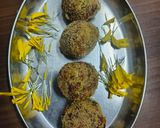 A picture of step 5 of Mix vegetable cheese balls.