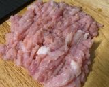 Hình bước làm 2 của món Miến cà chua thịt bằm