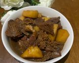 Foto langkah ke 4 dari resep Semur Daging Kentang.