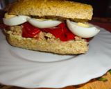 Foto del paso 5 de la receta: Almuerzo/Merienda integral con pimientos asados
