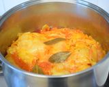 A picture of step 3 of Stuffed cabbage in tomato sauce.