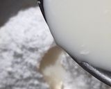 A picture of step 2 of Kesar Pista Custard In Homemade Ice cream Cones.