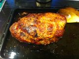 Jamón asado al horno 