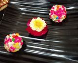 A picture of step 9 of Rainbow chocolate balls.