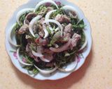 Hình bước làm 7 của món Nộm rau muống thịt lợn