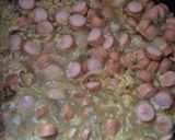 Une image de l'étape 2 de Coquillettes crémeuses aux saucisses de Strasbourg au Cookeo infinity.
