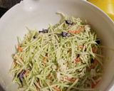 A picture of step 3 of Broccoli Ramen Slaw.