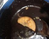 A picture of step 5 of Instant Marie biscuit Cake.