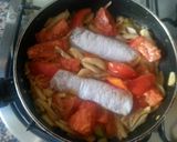 Foto del paso 5 de la receta Merluza salteada con judías y setas