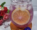 Foto langkah ke 4 dari resep Es Bunga Telang Lemon Madu.