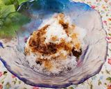 A picture of step 3 of Shaved Ice with Coffee Jelly.
