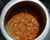 A picture of step 5 of Pind chole.