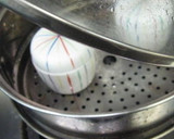 A picture of step 10 of Chawan-Mushi (Japanese Egg Custard).