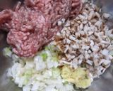 A picture of step 3 of Homemade Chinese Steamed Buns with Pork (Nikuman).