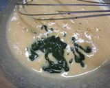 A picture of step 4 of Matcha Green Tea Creme Brulee.