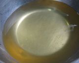 A picture of step 3 of Chawan-Mushi (Japanese Egg Custard).