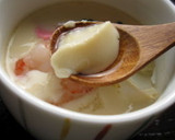 A picture of step 14 of Chawan-Mushi (Japanese Egg Custard).