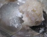 A picture of step 4 of Shrimp Ball Soup.