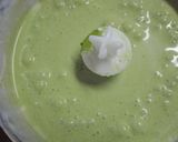 A picture of step 4 of Green Tea Cheesecake Bars.