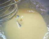 A picture of step 5 of Sakura Chiffon Cake.