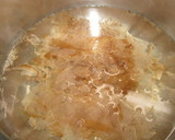 A picture of step 2 of Chawan-Mushi (Japanese Egg Custard).