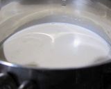 A picture of step 3 of Matcha Green Tea Creme Brulee.