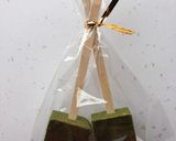 A picture of step 8 of Green Tea Hot Chocolate on a Stick.