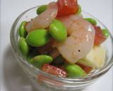 A picture of step 4 of Edamame Salad.