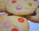 A picture of step 5 of M&M Cookies.