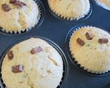 A picture of step 6 of Peanut Butter and Chocolate Muffins.