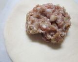A picture of step 6 of Homemade Chinese Steamed Buns with Pork (Nikuman).