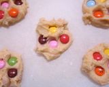 A picture of step 4 of M&M Cookies.