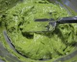 A picture of step 3 of White Chocolate and Green Tea Muffins.